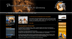 Desktop Screenshot of falcons-world.com